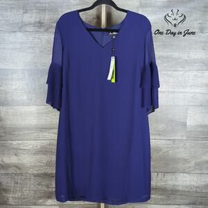 Sam Edelman Half Sleeve Layered Mini Dress Size 12